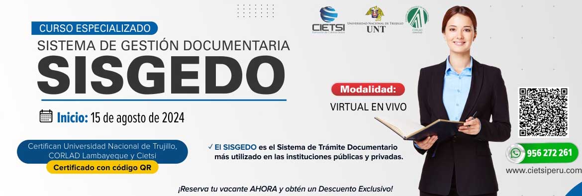 curso especializado sistema de gestiOn documentaria   sisgedo 2024